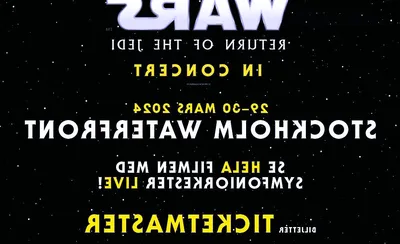 Star Wars' Return Of The Jedi In Concert - Film With Live Orchestra
